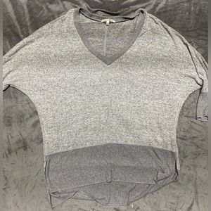 Better Be gray tunic, oversized fit, size large